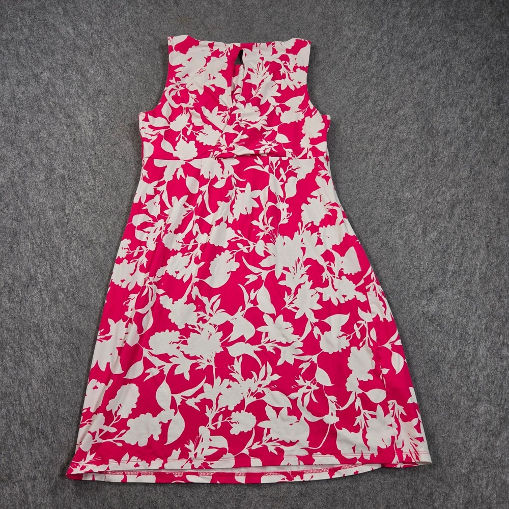 Tommy Bahama Shift Dress Womens Small Pink White Floral Sleeveless SW621167 - Picture 2 of 8
